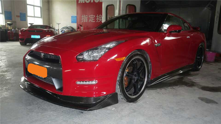 日产gtr35碳纤小包装车案例
